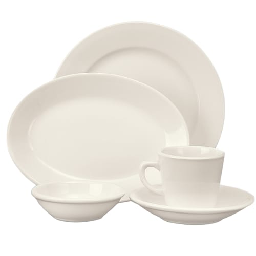 Oneida® Atlantic Salad Plate 7.13in, Off White